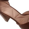 Sandalias de tacón Meryl para mujer color tan