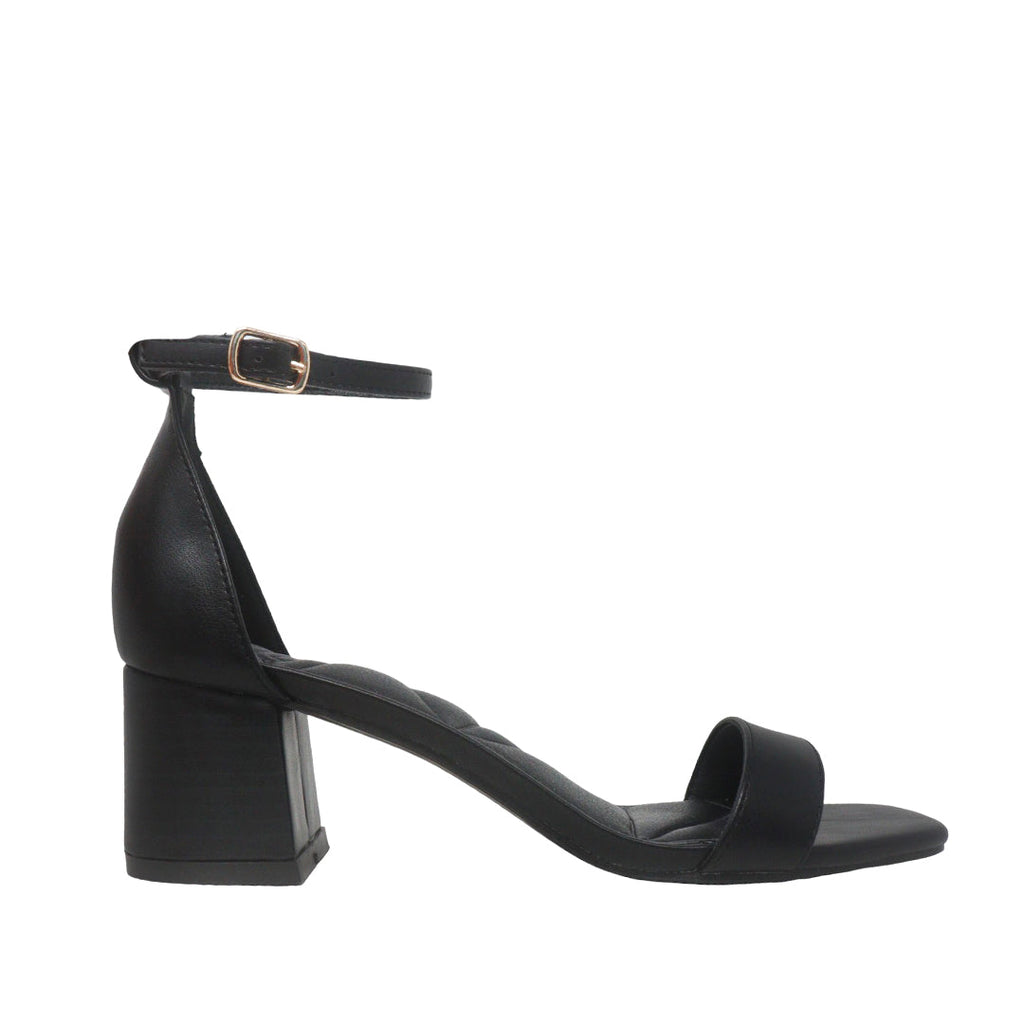 Sandalias de tacón Rocio para mujer color negro