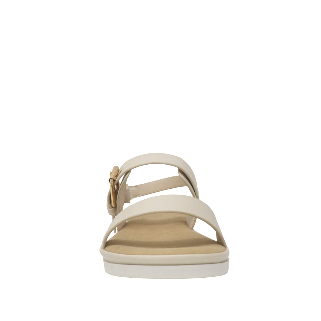 Sandalias flats Obelia color blanco