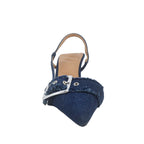 Tacones slingback Nessa para mujer color azul