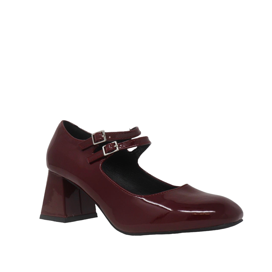 Tacones Paige para mujer color burgundy