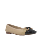 Ballerinas Zennia para mujer color beige