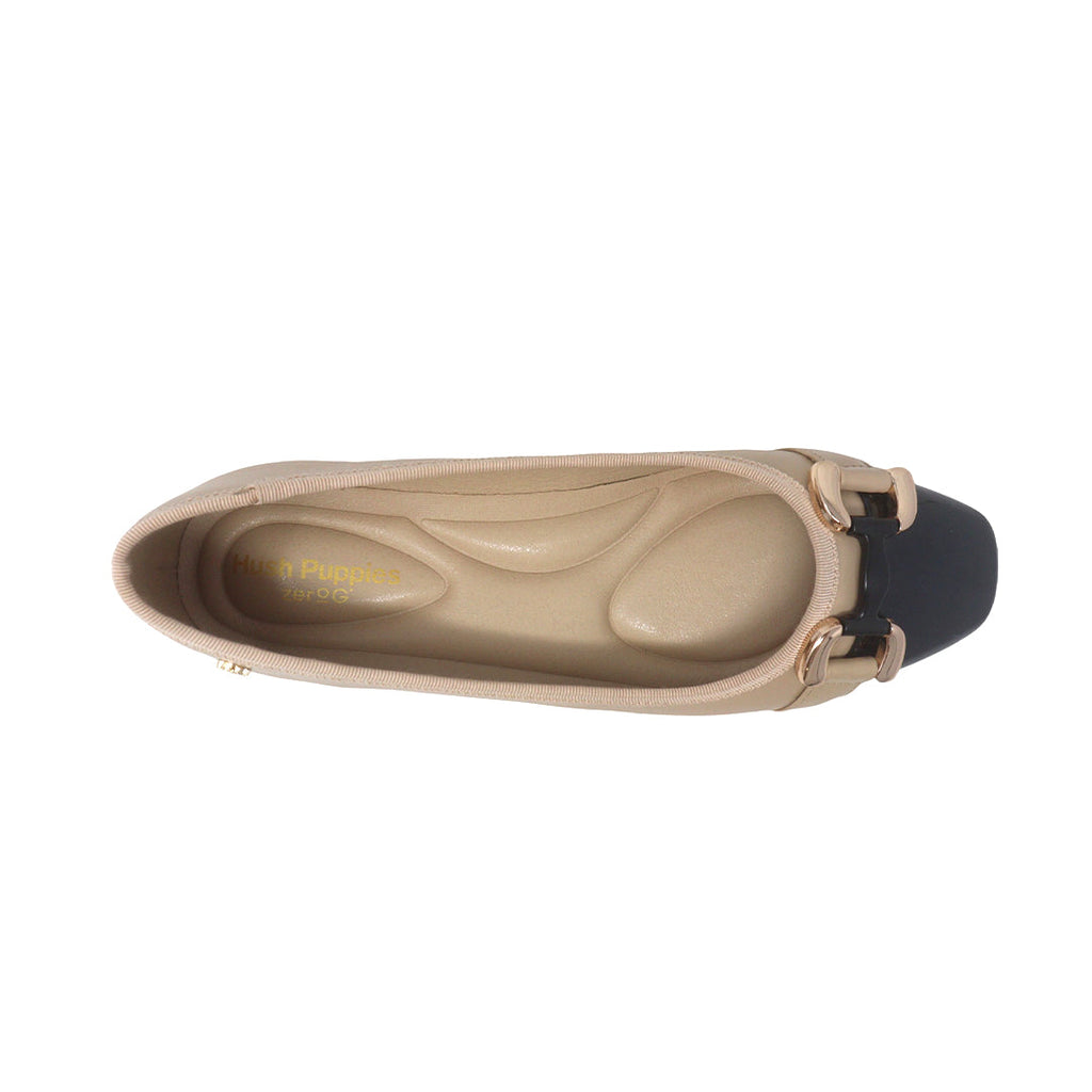 Ballerinas Zennia para mujer color beige