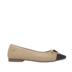 Ballerinas Zennia para mujer color beige