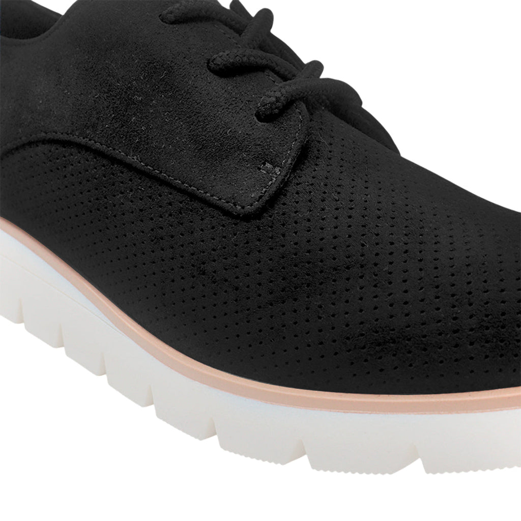 Mocasines Tania negro para mujer