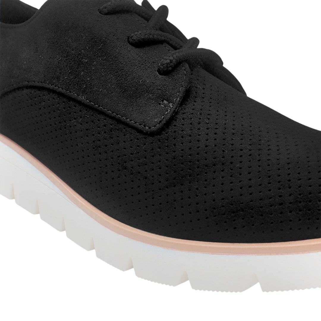 Mocasines Tania negro para mujer