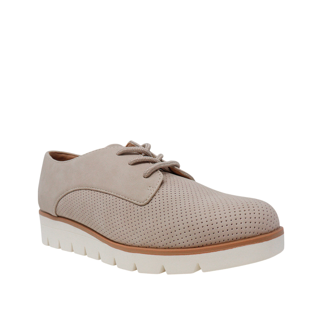 Mocasines Tania taupe para mujer