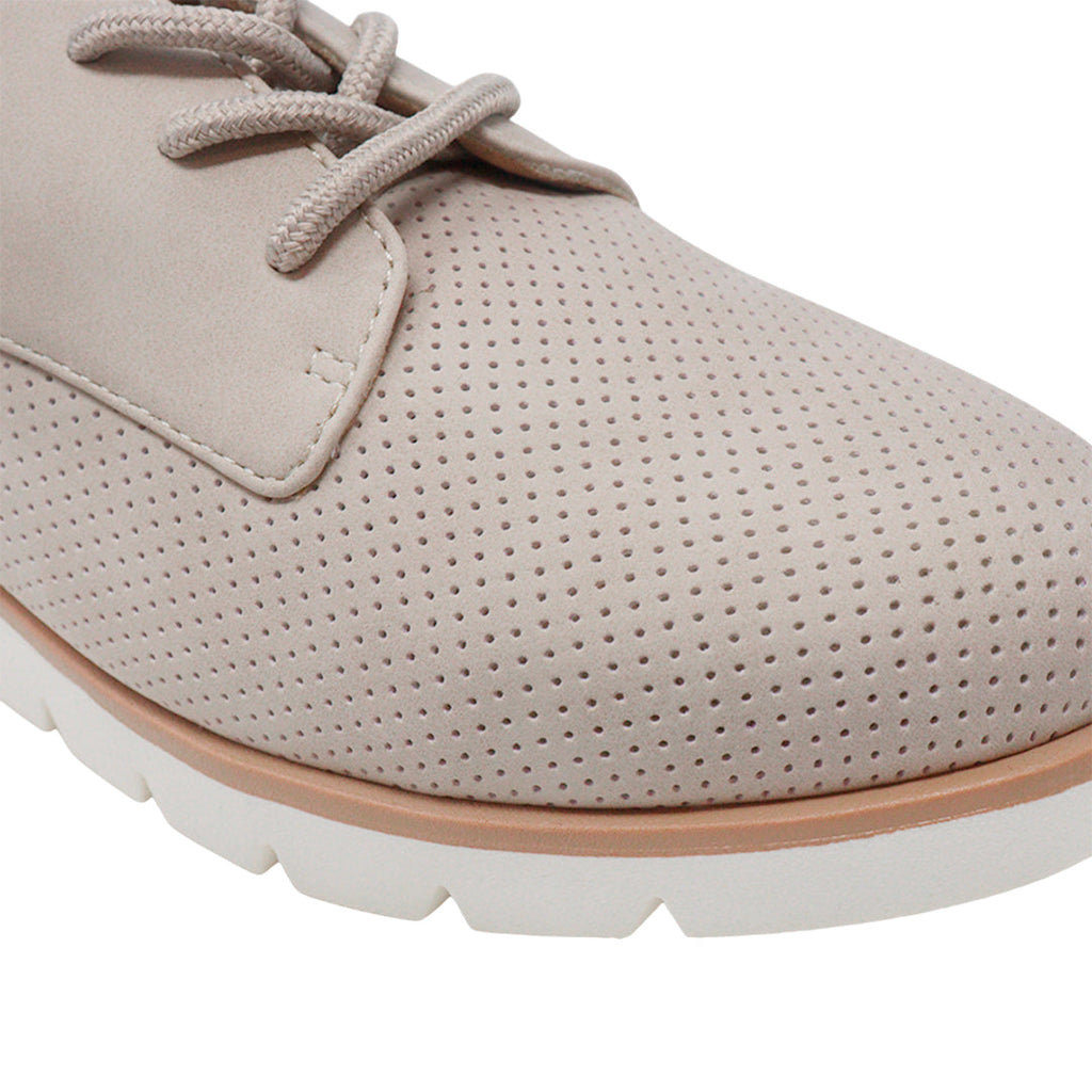 Mocasines Tania taupe para mujer