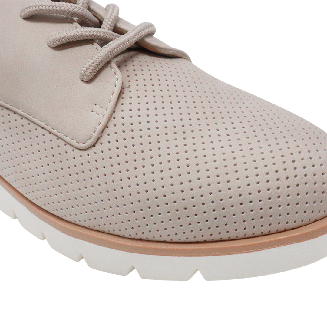 Mocasines Tania taupe para mujer