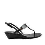Sandalias Lisa negro para mujer