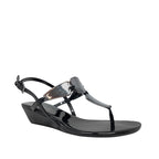 Sandalias Lisa negro para mujer