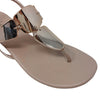 Sandalias Lisa nude para mujer