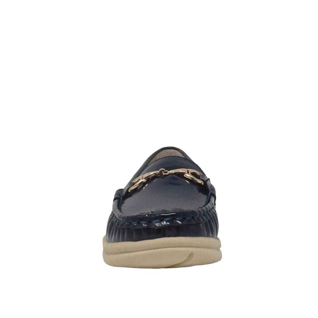 Mocasines Roccio para mujer color navy