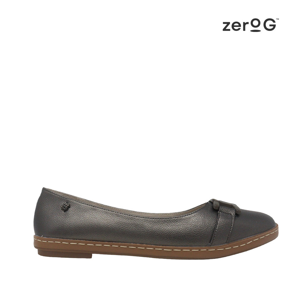Ballerinas Nicolle para mujer color pewter