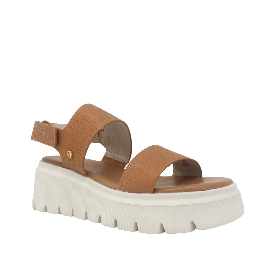 Sandalias Raisa para mujer color tan