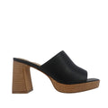 Sandalias de tacón Positano para mujer color negro