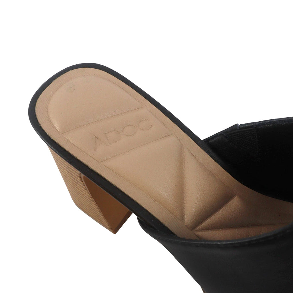 Sandalias de tacón Positano para mujer color negro