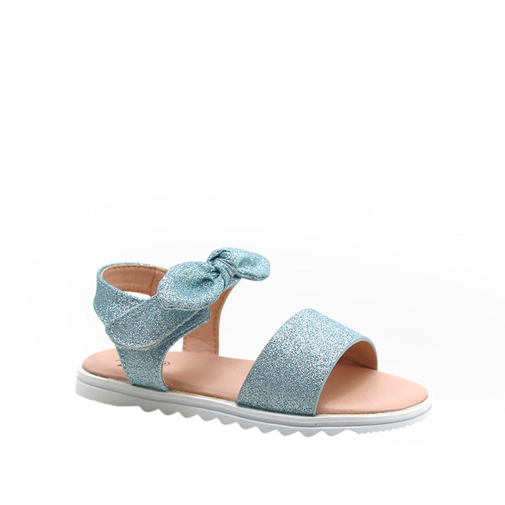 Sandalias Frozen celeste para niña