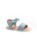 Sandalias Frozen celeste para niña
