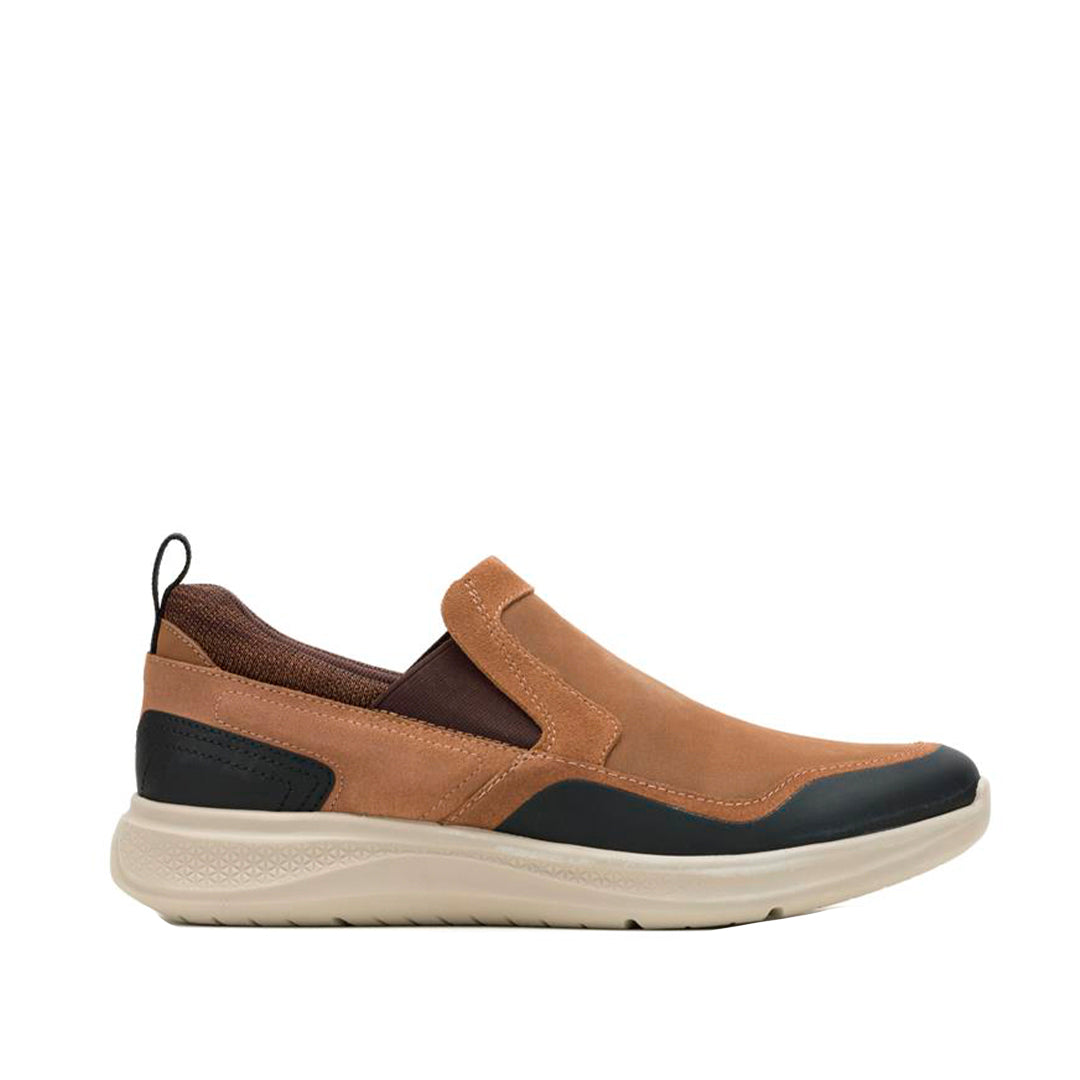 Casuales slip on Elevate WTHR para hombre color tan