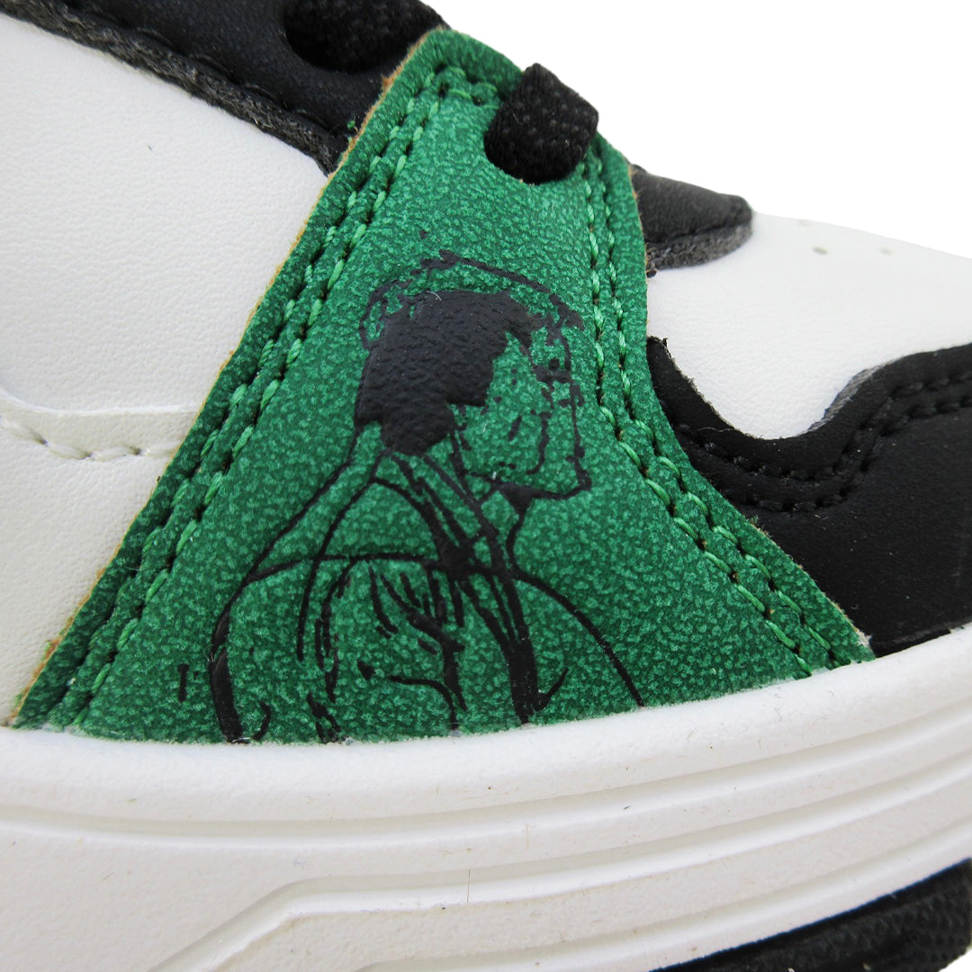 Botines Hulk color blanco