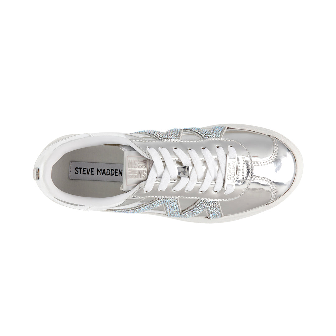 Sneakers Opponent -R color plateado