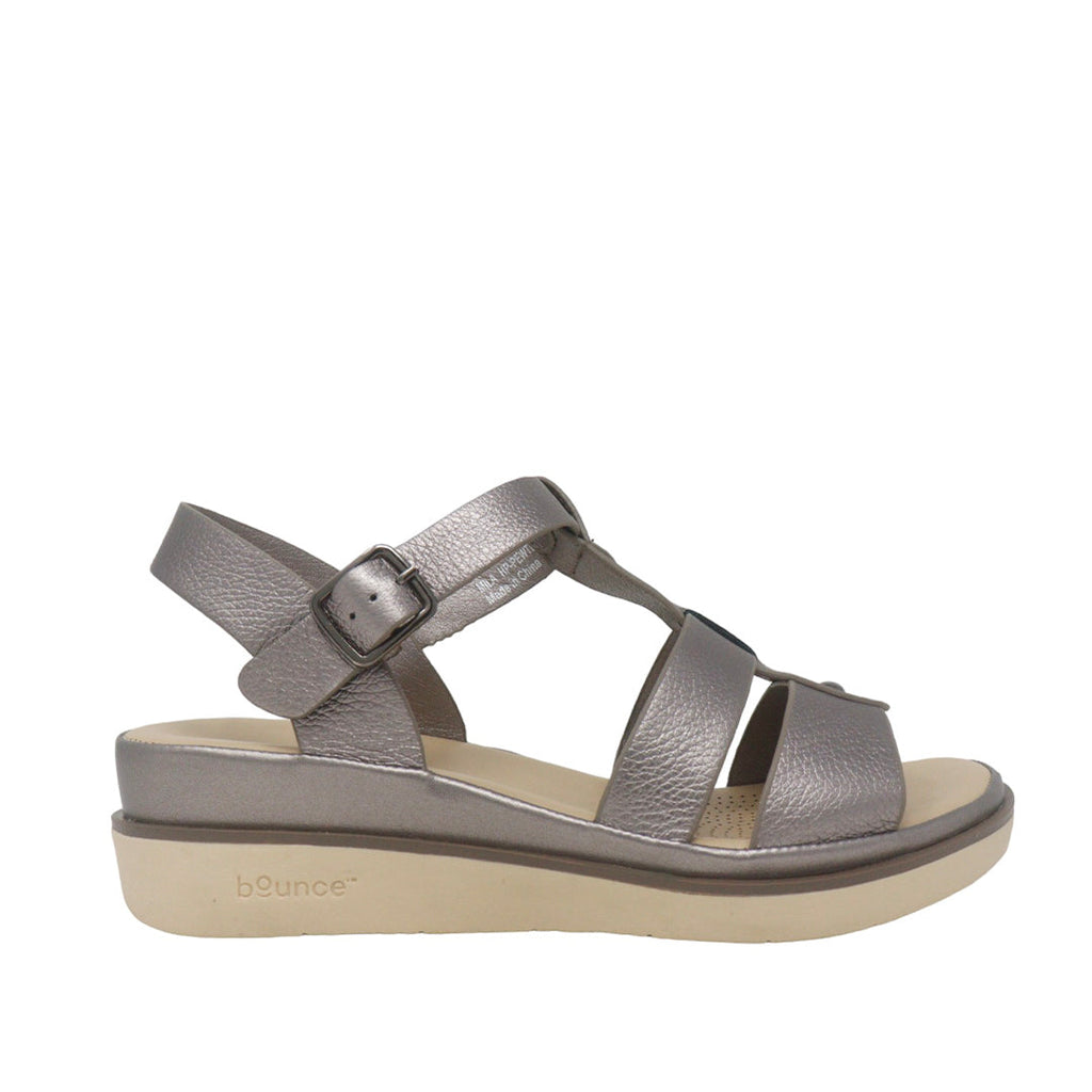 Sandalias Mila para mujer color pewter