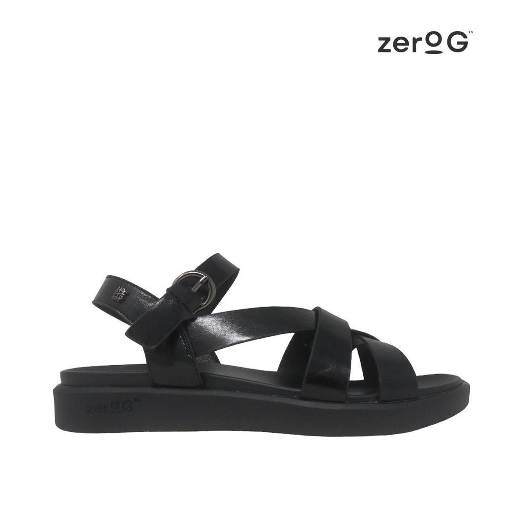 Sandalias flats Inddyra para mujer color negro