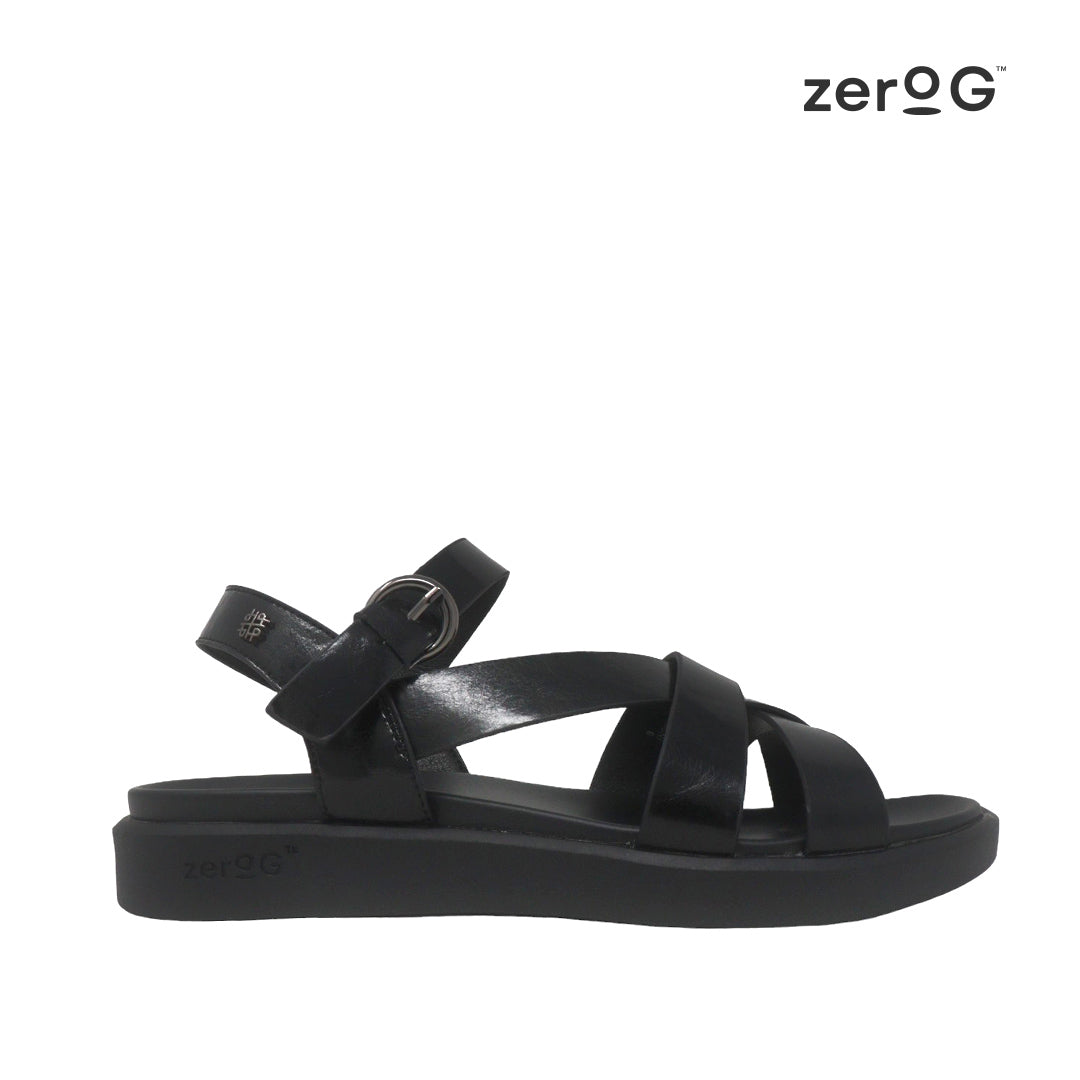 Sandalias flats Inddyra para mujer color negro