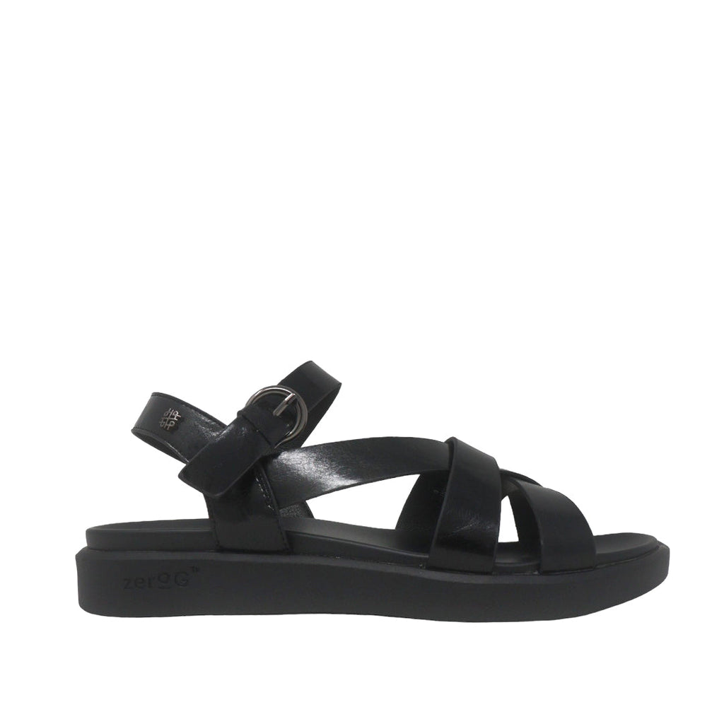 Sandalias flats Inddyra para mujer color negro