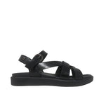Sandalias flats Inddyra para mujer color negro
