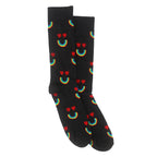 Calcetines Arcoiris color negro unisex