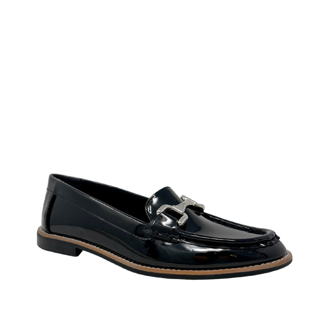 Mocasines Naava para mujer color negro
