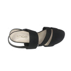 Sandalias de cuña Blessing color negro