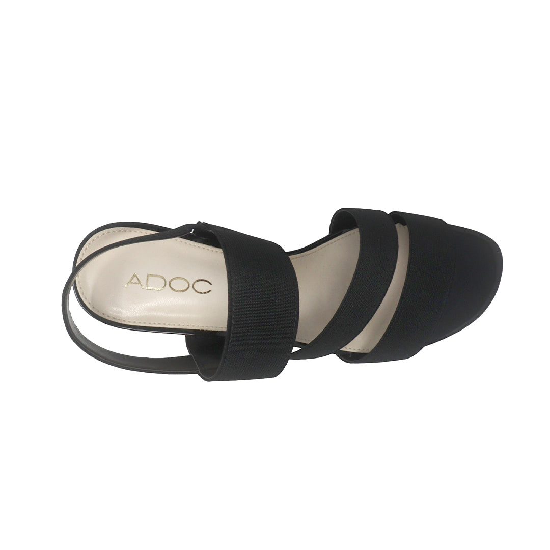 Sandalias de cuña Blessing color negro