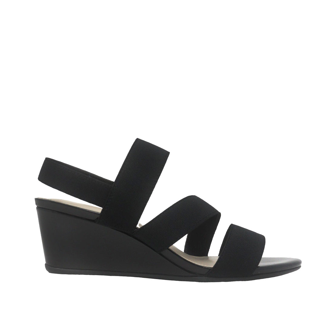 Sandalias de cuña Blessing color negro