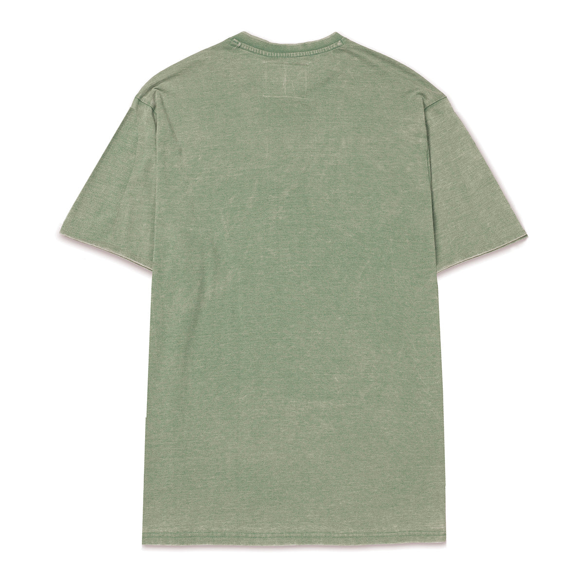 Camisa Polo Burnout Henley para hombre color olivo