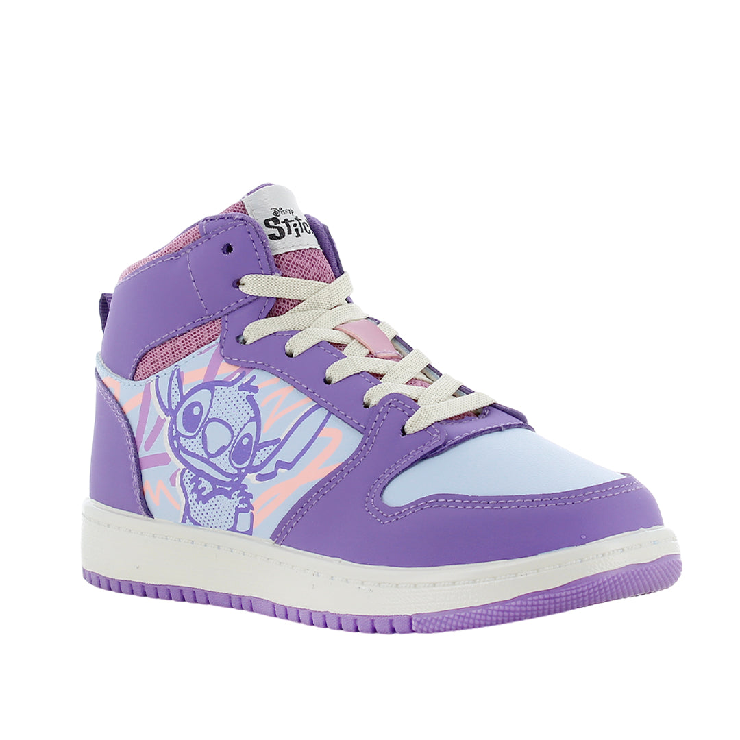 Sneakers Stitch color morado