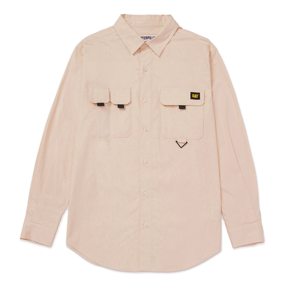 Camisa Utility para hombre color beige