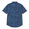 Camisa Relaxed Poplin para hombre color azul