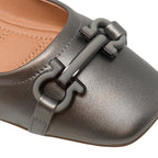 Balerinas Valery pewter
