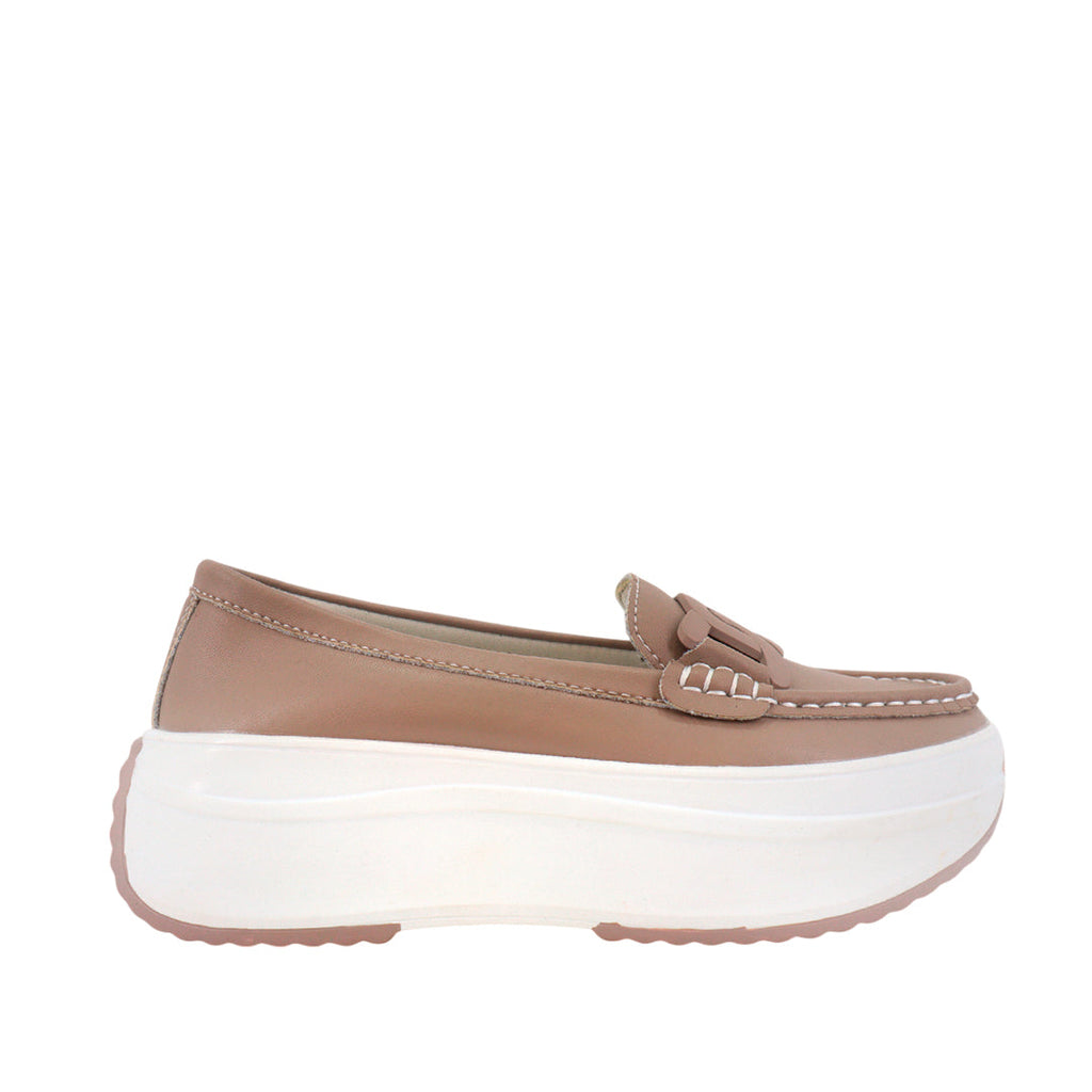 Mocasines Tamara taupe