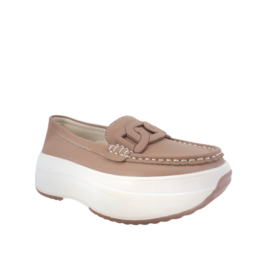Mocasines Tamara taupe