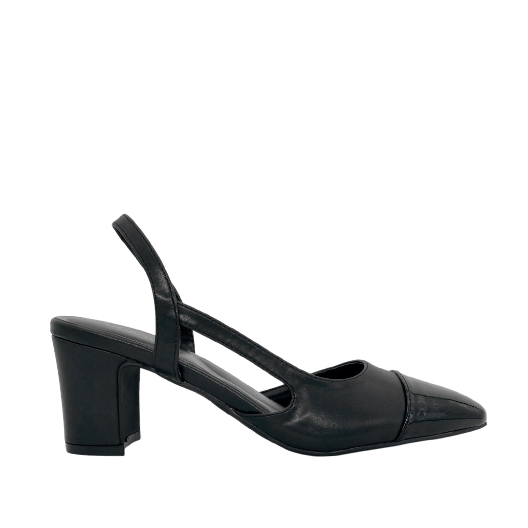Tacones slingback Drea para mujer color negro