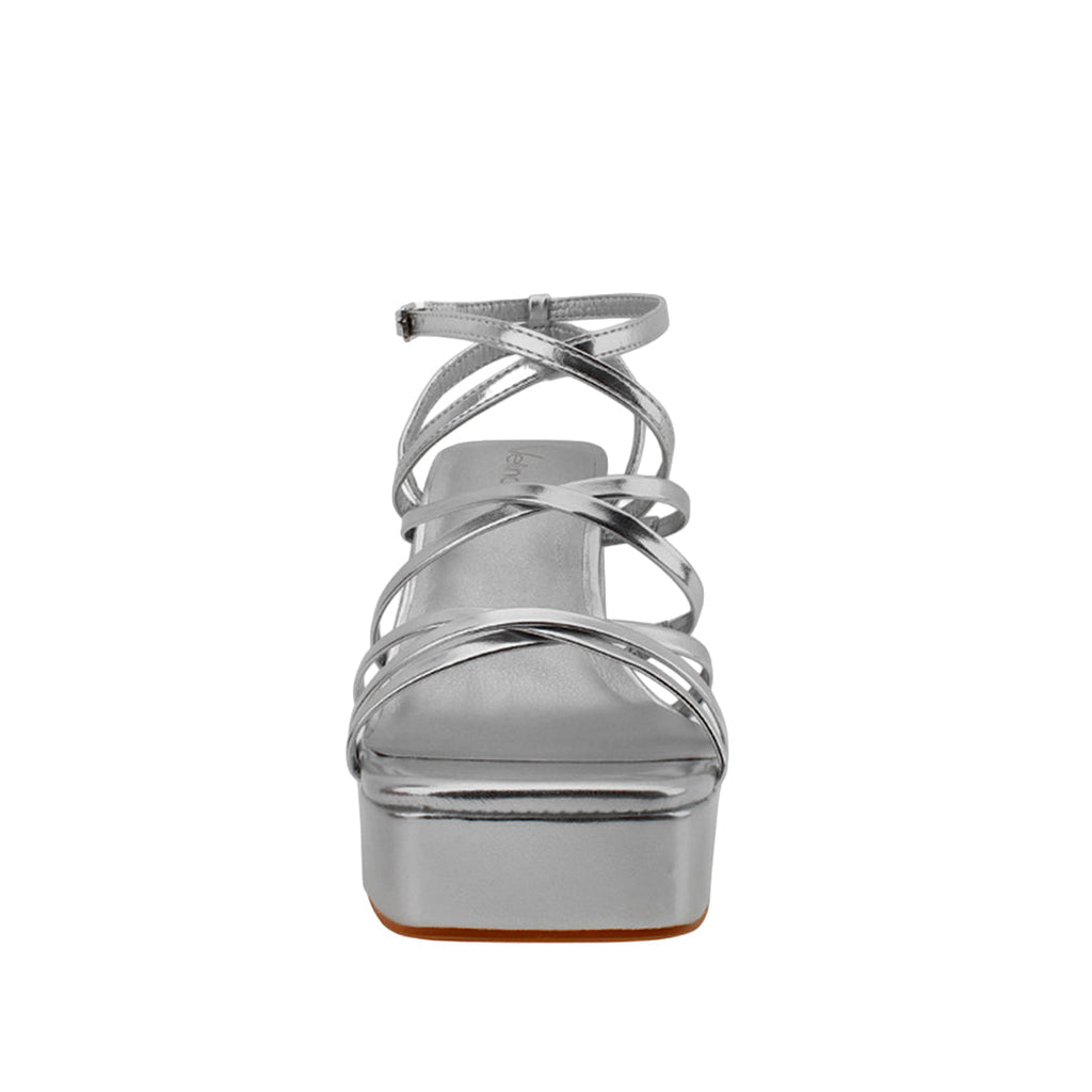 Sandalias Oba plateado