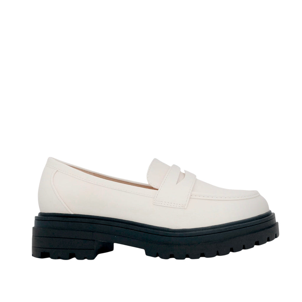 Mocasines Orella beige