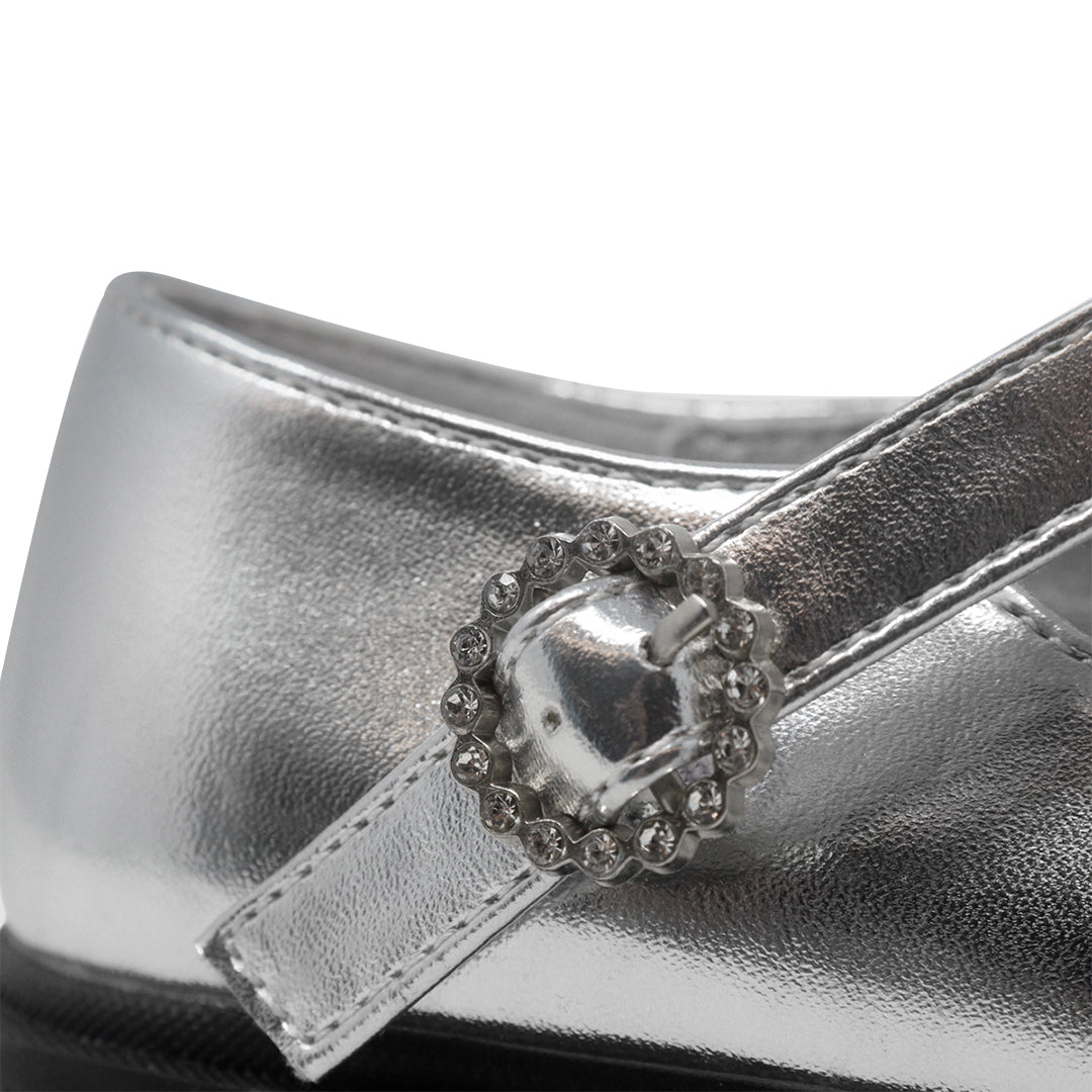 Balerinas Elizabeth plateado