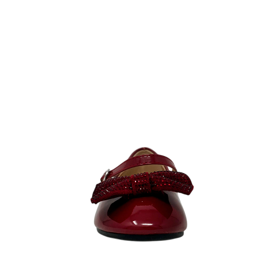Ballerinas Valentina color burgundy