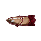 Ballerinas Valentina color burgundy