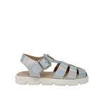 Sandalias Tally color plateado